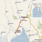 Shwekyin is located to the north of Bago (aka Pegu)