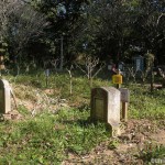 Moslem graveyard at Shwekyin in Myanmar