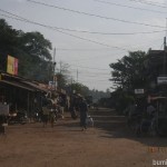 Shwekyin town in Myanmar - dusty but interesting